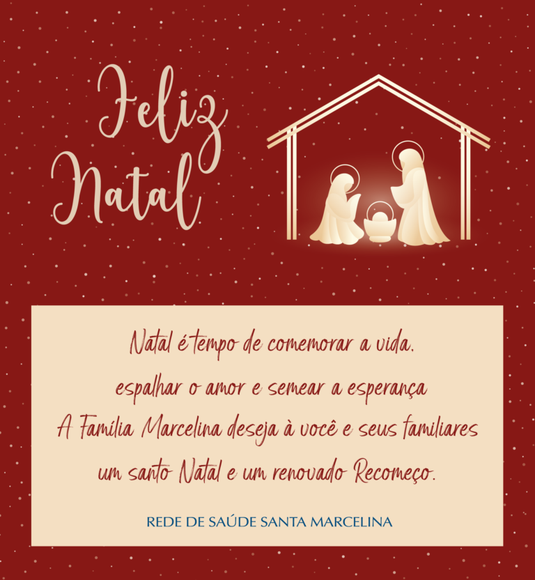 Mensagem de Feliz Natal | Santa Marcelina Saúde