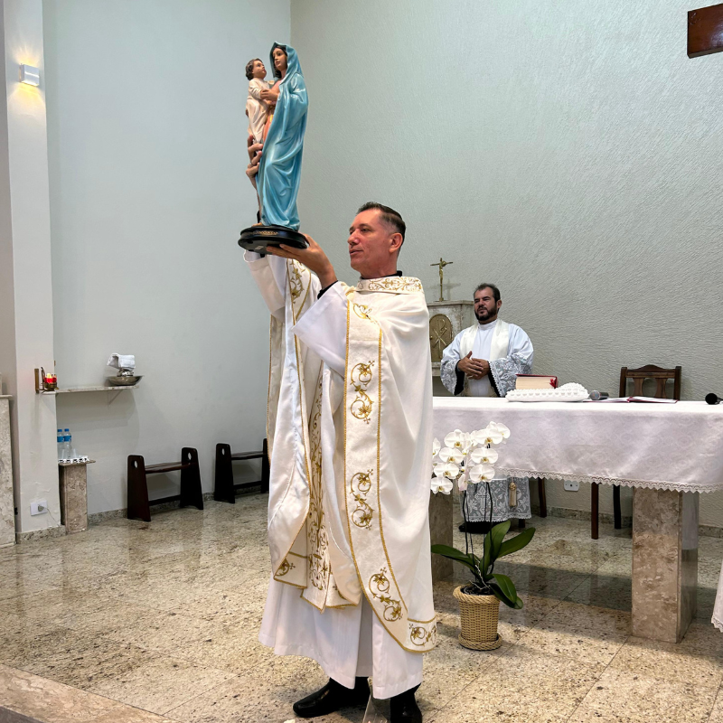 Celebração no Santa Marcelina Saúde marca o centenário da aparição de Nossa Senhora do Divino Pranto
