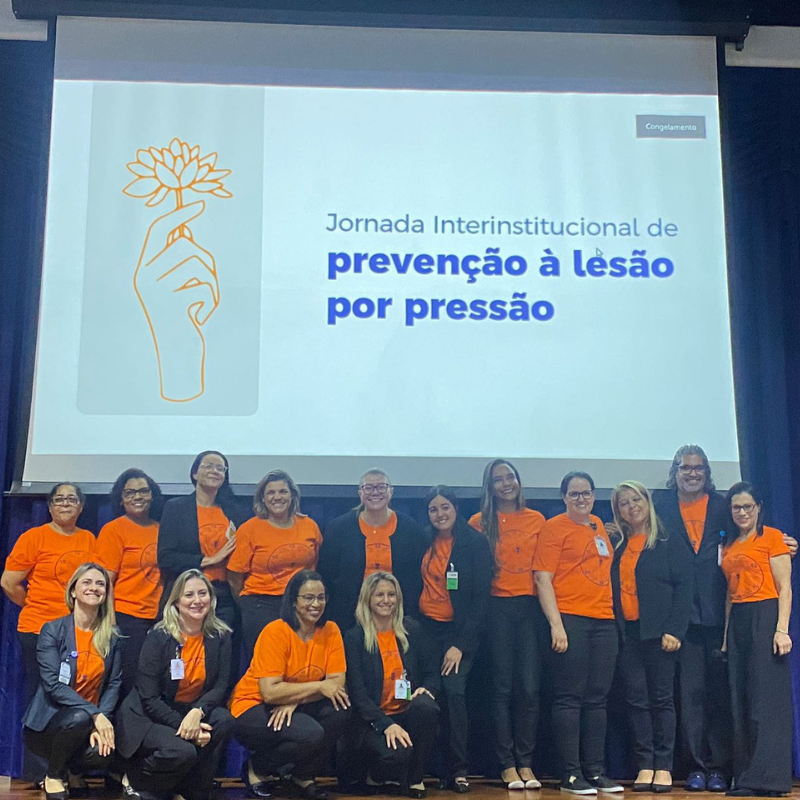 Jornada Interinstitucional de Prevenção à Lesão por Pressão destaca a importância da conscientização para a qualidade da assistência aos pacientes internados